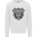 Mjolnir Thor Viking Hammer Mens Sweatshirt Jumper White