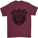 Mjolnir Thor Viking Hammer Mens T-Shirt 100% Cotton Maroon