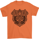 Mjolnir Thor Viking Hammer Mens T-Shirt 100% Cotton Orange