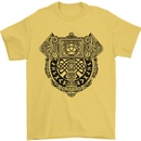 Mjolnir Thor Viking Hammer Mens T-Shirt 100% Cotton Yellow