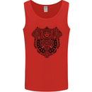 Mjolnir Thor Viking Hammer Mens Vest Tank Top Red