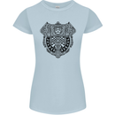 Mjolnir Thor Viking Hammer Womens Petite Cut T-Shirt Light Blue
