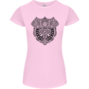 Mjolnir Thor Viking Hammer Womens Petite Cut T-Shirt Light Pink