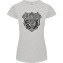 Mjolnir Thor Viking Hammer Womens Petite Cut T-Shirt Sports Grey