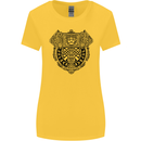 Mjolnir Thor Viking Hammer Womens Wider Cut T-Shirt Yellow