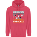 Mom Level Unlocked New Mommy Baby Born Childrens Kids Hoodie Heliconia