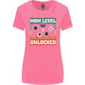 Mom Level Unlocked New Mommy Baby Born Womens Wider Cut T-Shirt Azalea