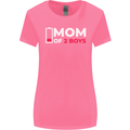 Mom of 2 Boys Funny Mother's Day Womens Wider Cut T-Shirt Azalea