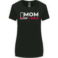 Mom of 2 Boys Funny Mother's Day Womens Wider Cut T-Shirt Black