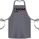Mom of Two Boys Funny Mother's Day Cotton Apron 100% Organic Steel