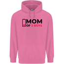 Mom of Two Boys Funny Mother's Day Mens 80% Cotton Hoodie Azelea