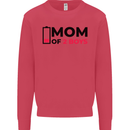 Mom of Two Boys Funny Mother's Day Mens Sweatshirt Jumper Heliconia