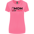 Mom of Two Boys Funny Mother's Day Womens Wider Cut T-Shirt Azalea