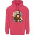 Mona Lifter Funny Gym Bodybuilding Workout Childrens Kids Hoodie Heliconia
