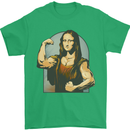 Mona Lifter Funny Gym Bodybuilding Workout Mens T-Shirt Cotton Gildan Irish Green