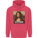 Mona Lisa Parody Monday Lisa Childrens Kids Hoodie Heliconia