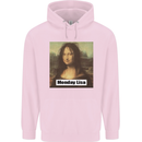Mona Lisa Parody Monday Lisa Childrens Kids Hoodie Light Pink