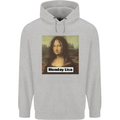 Mona Lisa Parody Monday Lisa Childrens Kids Hoodie Sports Grey