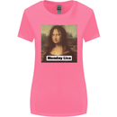 Mona Lisa Parody Monday Lisa Womens Wider Cut T-Shirt Azalea