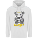 Money Team Pablo Escobar El Chapo Al Capone Childrens Kids Hoodie White
