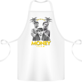 Money Team Pablo Escobar El Chapo Al Capone Cotton Apron 100% Organic White
