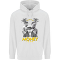 Money Team Pablo Escobar El Chapo Al Capone Mens 80% Cotton Hoodie White