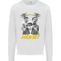 Money Team Pablo Escobar El Chapo Al Capone Mens Sweatshirt Jumper White