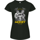 Money Team Pablo Escobar El Chapo Al Capone Womens Petite Cut T-Shirt Black