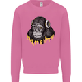 Monkey DJ Headphones Music Mens Sweatshirt Jumper Azalea