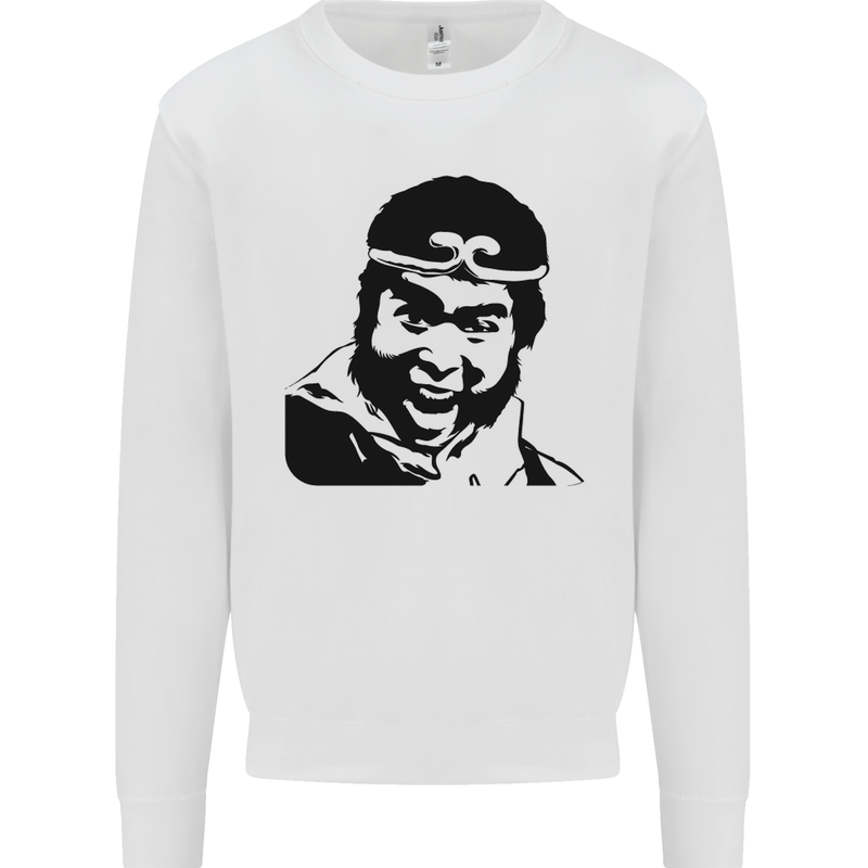 Monkey Magic Japanese Fantasy MMA Kids Sweatshirt Jumper White