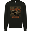 Monte Carlo Rally 79 Mini Car Enthusiast Kids Sweatshirt Jumper Black