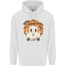 Moo I Mean Boo Funny Cow Halloween Childrens Kids Hoodie White