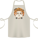Moo I Mean Boo Funny Cow Halloween Cotton Apron 100% Organic Natural