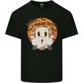 Moo I Mean Boo Funny Cow Halloween Kids T-Shirt Childrens Black
