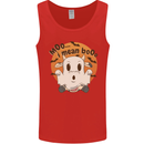 Moo I Mean Boo Funny Cow Halloween Mens Vest Tank Top Red