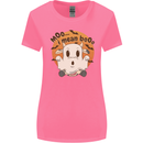 Moo I Mean Boo Funny Cow Halloween Womens Wider Cut T-Shirt Azalea