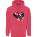 Moodolf Funny Rudolf Christmas Cow Childrens Kids Hoodie Heliconia