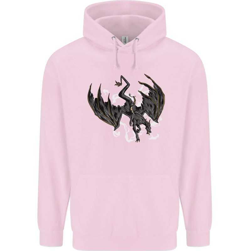 Moodolf Funny Rudolf Christmas Cow Childrens Kids Hoodie Light Pink
