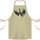 Moodolf Funny Rudolf Christmas Cow Cotton Apron 100% Organic Khaki