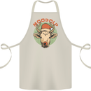 Moodolf Funny Rudolf Christmas Cow Cotton Apron 100% Organic Natural