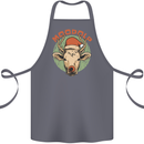 Moodolf Funny Rudolf Christmas Cow Cotton Apron 100% Organic Steel