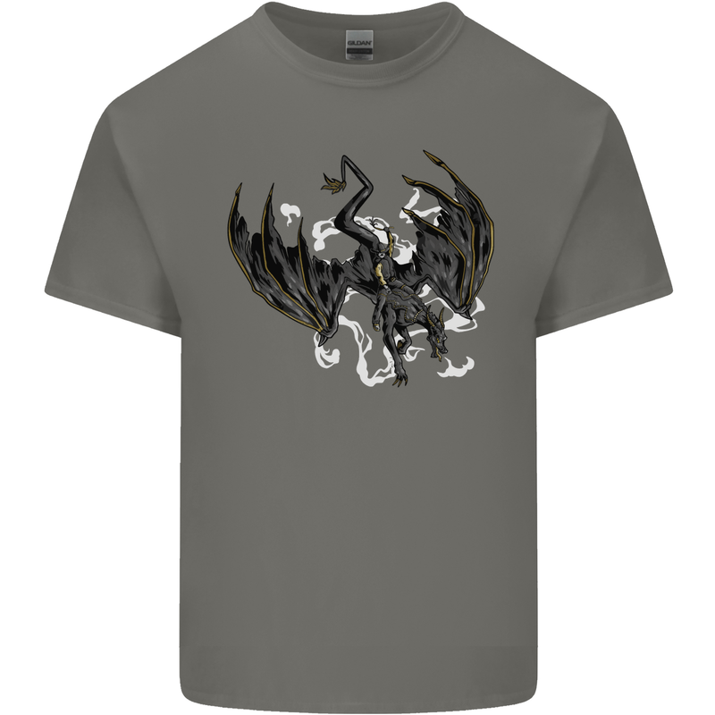 Moodolf Funny Rudolf Christmas Cow Kids T-Shirt Childrens Charcoal