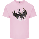 Moodolf Funny Rudolf Christmas Cow Kids T-Shirt Childrens Light Pink