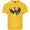 Moodolf Funny Rudolf Christmas Cow Kids T-Shirt Childrens Yellow