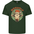 Moodolf Funny Rudolf Christmas Cow Mens Cotton T-Shirt Tee Top Forest Green