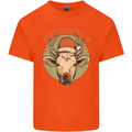 Moodolf Funny Rudolf Christmas Cow Mens Cotton T-Shirt Tee Top Orange