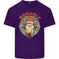 Moodolf Funny Rudolf Christmas Cow Mens Cotton T-Shirt Tee Top Purple