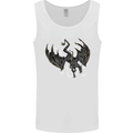 Moodolf Funny Rudolf Christmas Cow Mens Vest Tank Top White
