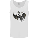 Moodolf Funny Rudolf Christmas Cow Mens Vest Tank Top White