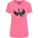 Moodolf Funny Rudolf Christmas Cow Womens Wider Cut T-Shirt Azalea